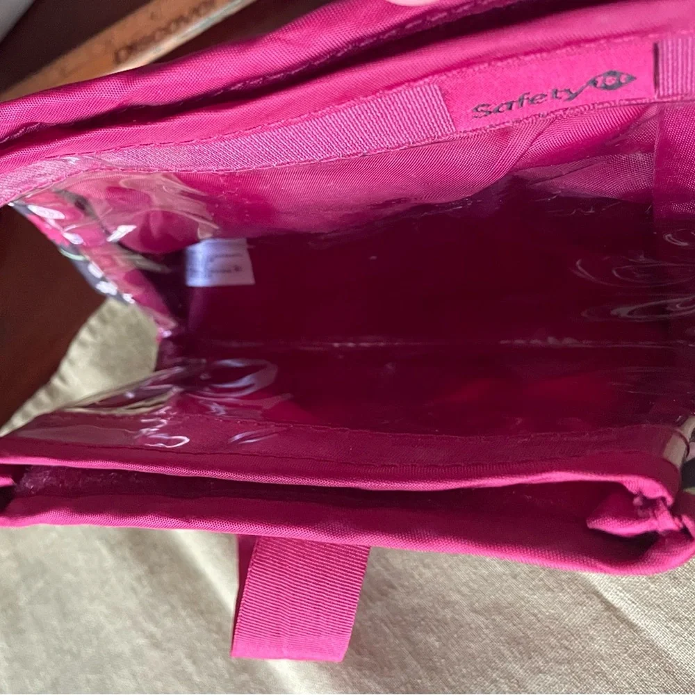 Safety 1st Baby Healthcare & Grooming Pouch Floral Pink **EMPTY**